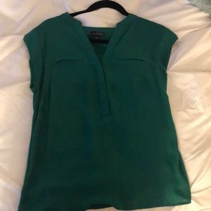 The Limited Kelly Green Blouse